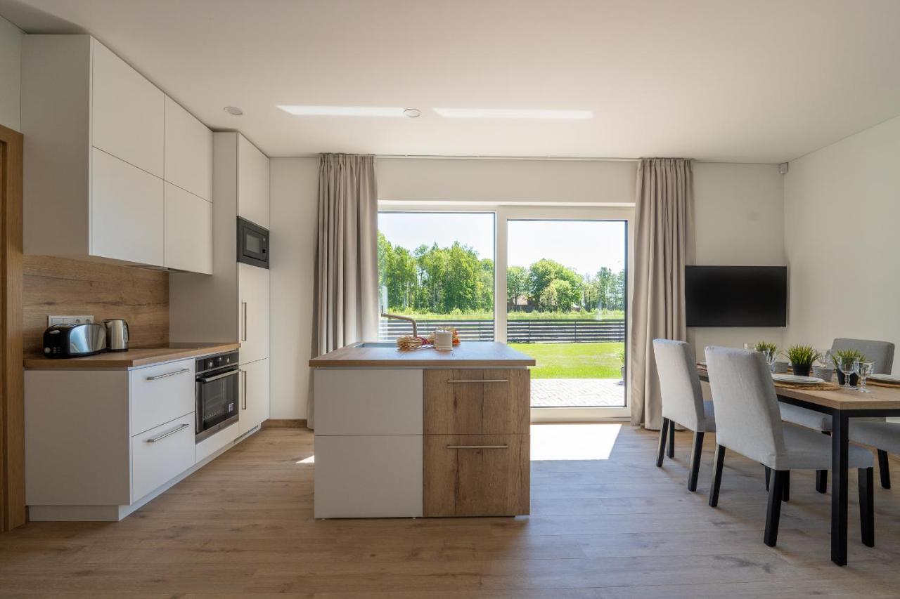 Holiday Home Veja Karklė Kültér fotó