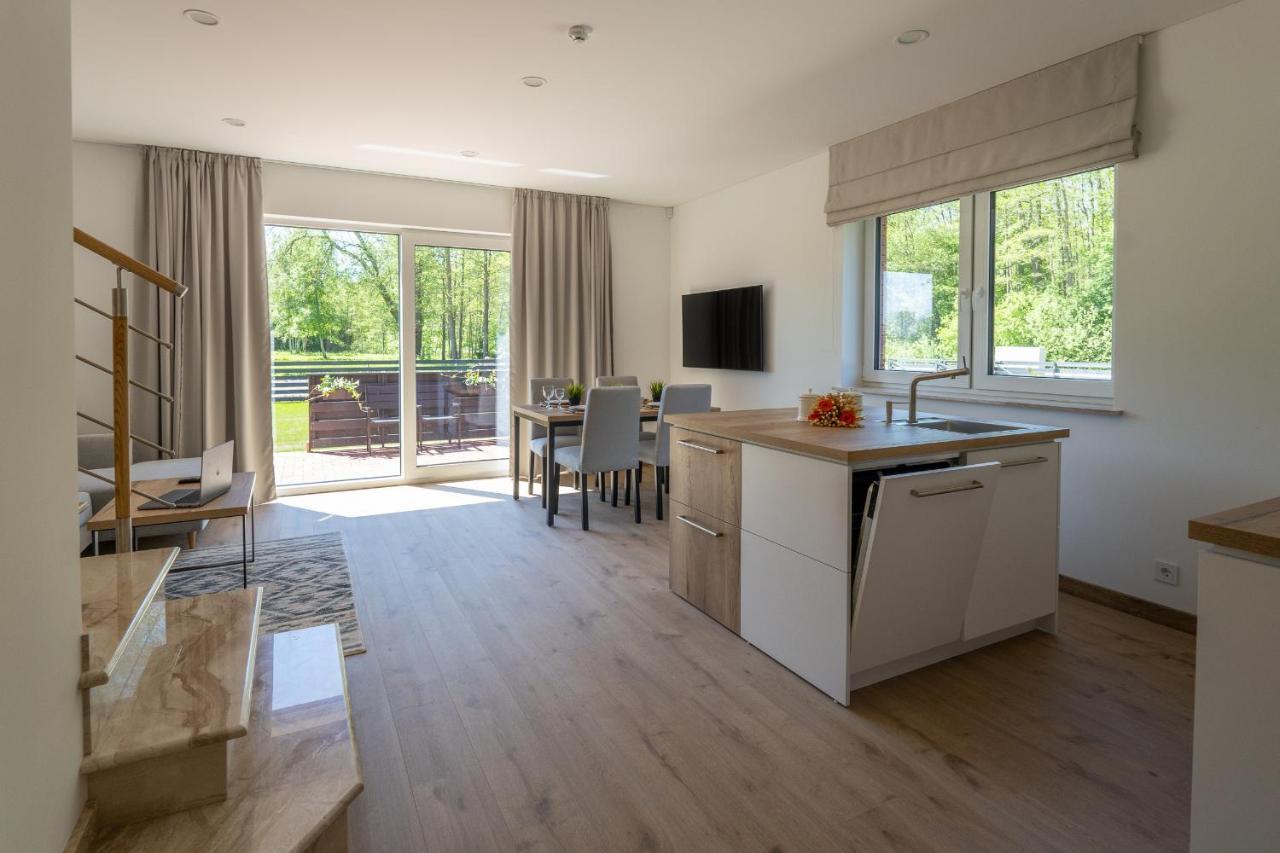 Holiday Home Veja Karklė Kültér fotó